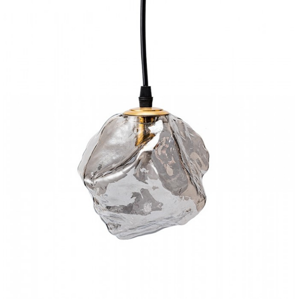 Aurelia Copper Glass Pendant Light For Dining Rooms And Living Areas
