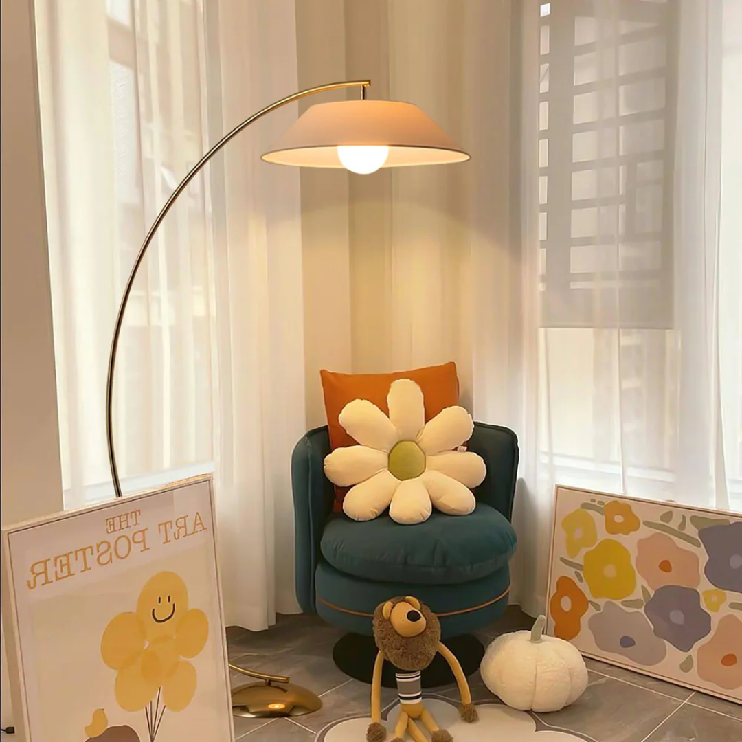 Luminara Stehlampe mit gemütlicher Ambientebeleuchtung für Wohnräume