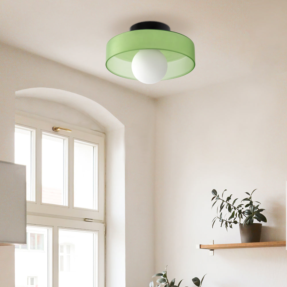 Plafoniera rotonda moderna — lampada decorativa elegante