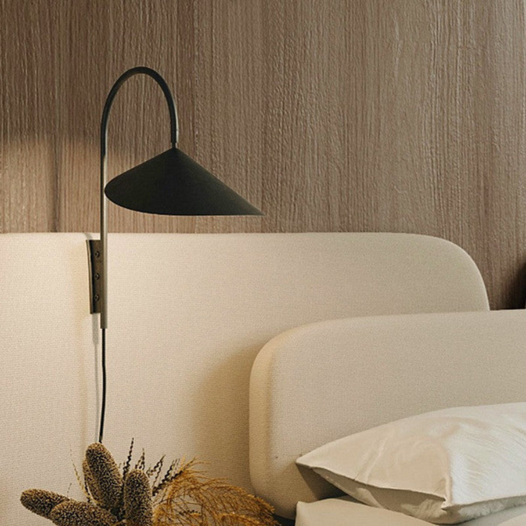 Quell Tilting Shade Wall Light For Bedroom And Living Room