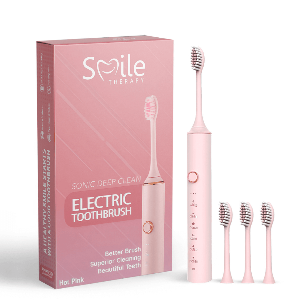Sonic Toothbrush — Six Modes, 18 Adjustable Intensity Levels