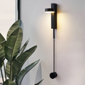 AetherGlow Wall Mounted LED Reading Lamp for Bedside Use