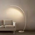 Solmere Arc Floor Lamp For Bedrooms And Living Rooms At Home