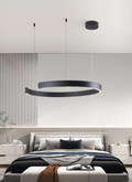 NordicGlow rund LED-lysekrone — myk, justerbar belysning