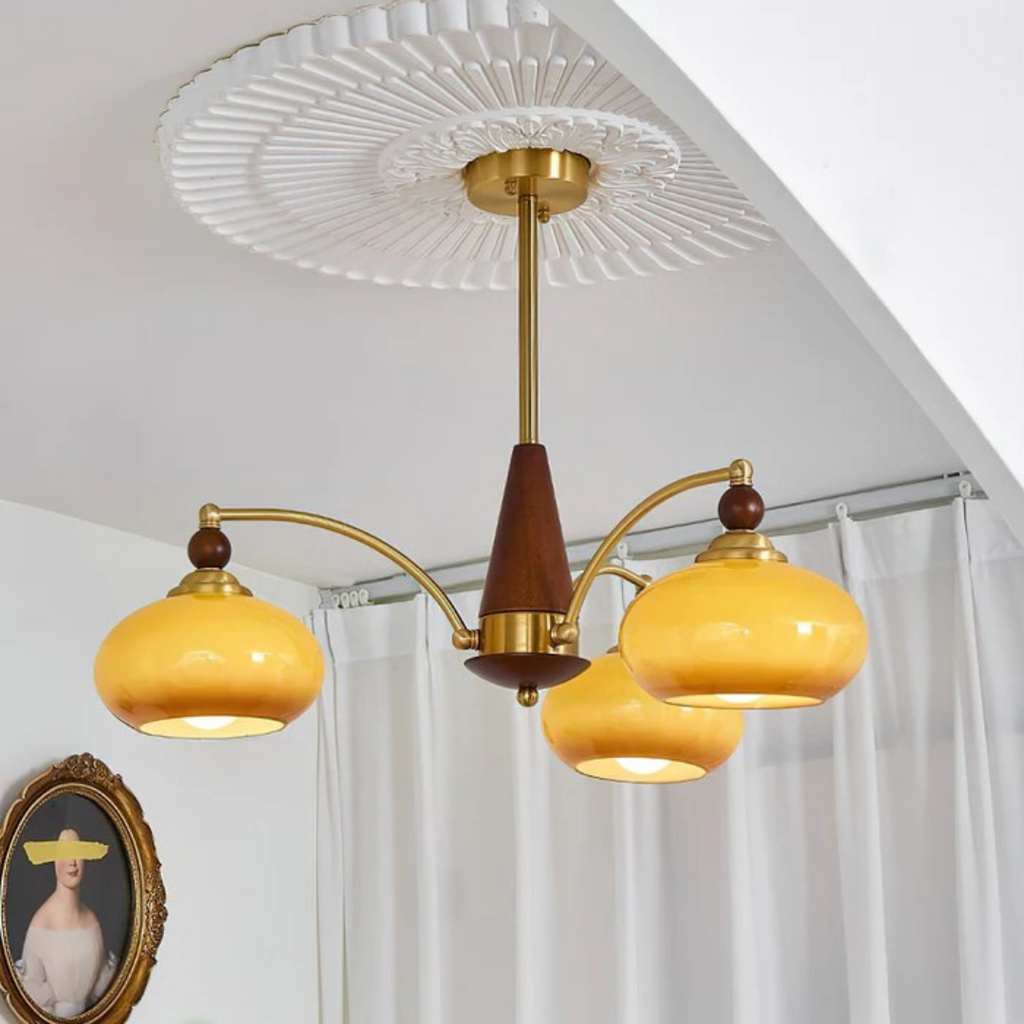 Aurelis Kronleuchter mit modernem Design für Wohn- und Esszimmer
