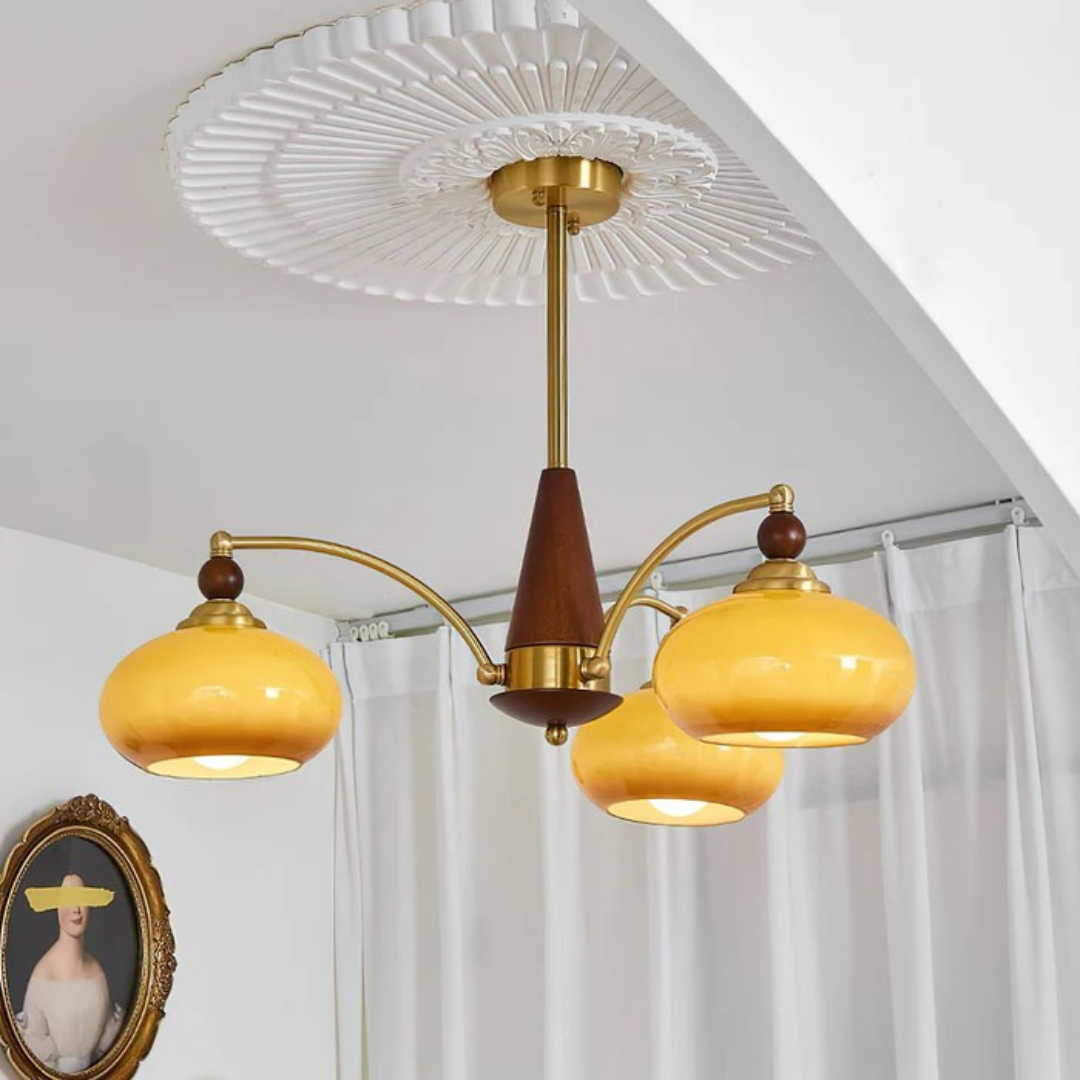 Aurelis Kronleuchter mit modernem Design für Wohn- und Esszimmer