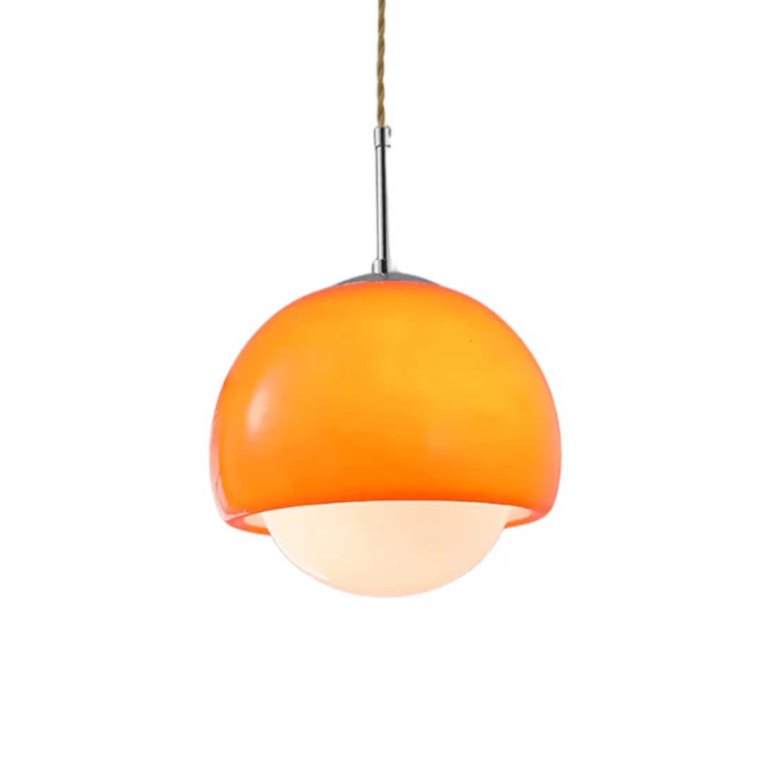 NovaLume Pendant Light With Glass Globe For Dining Table In Bauhaus Style