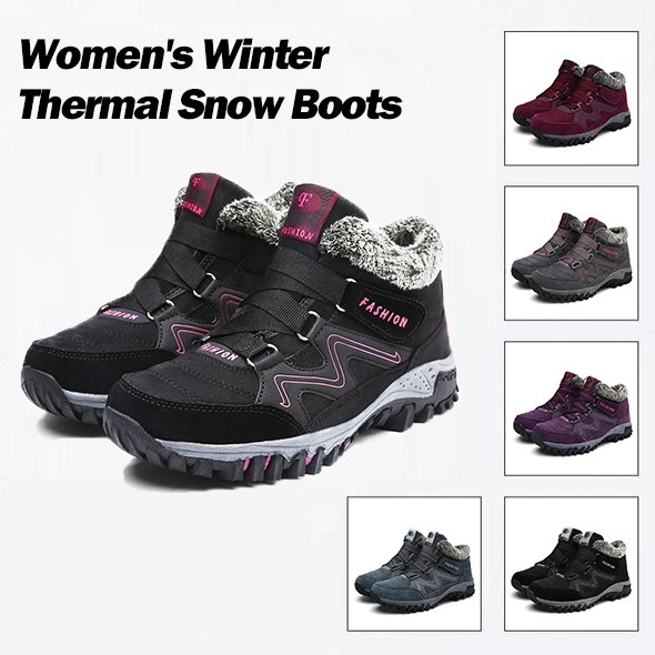 2024 New Women's Cold-Resistant Thermal Winter Boots — Non-Slip, Waterproof