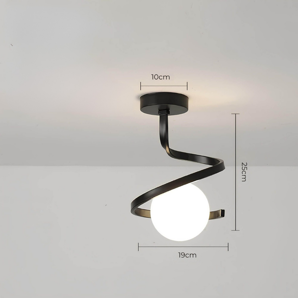 Viretta Ceiling Light With Ambient Led In Living Spaces