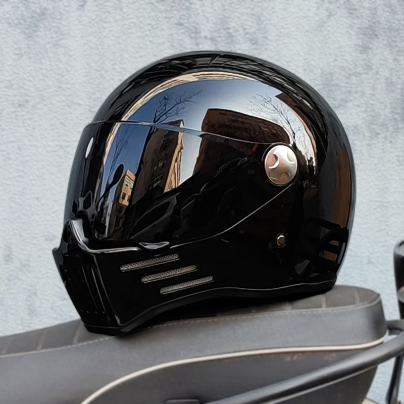 Casque de moto intégral - Écran teinté, homologué DOT et ECE