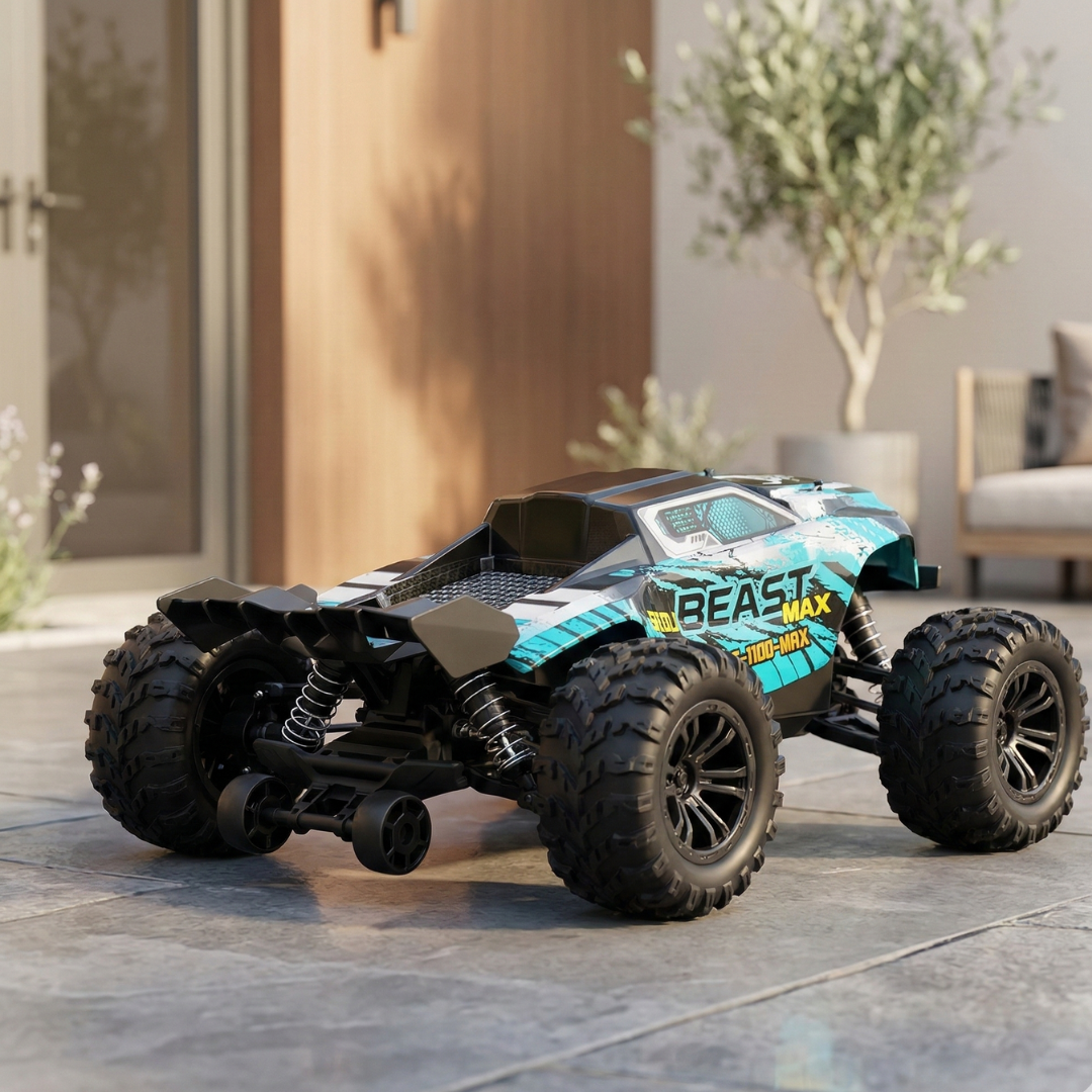 Crawler RC 4WD ad alta velocità brushless in scala 1:16 — Camion radiocomandato