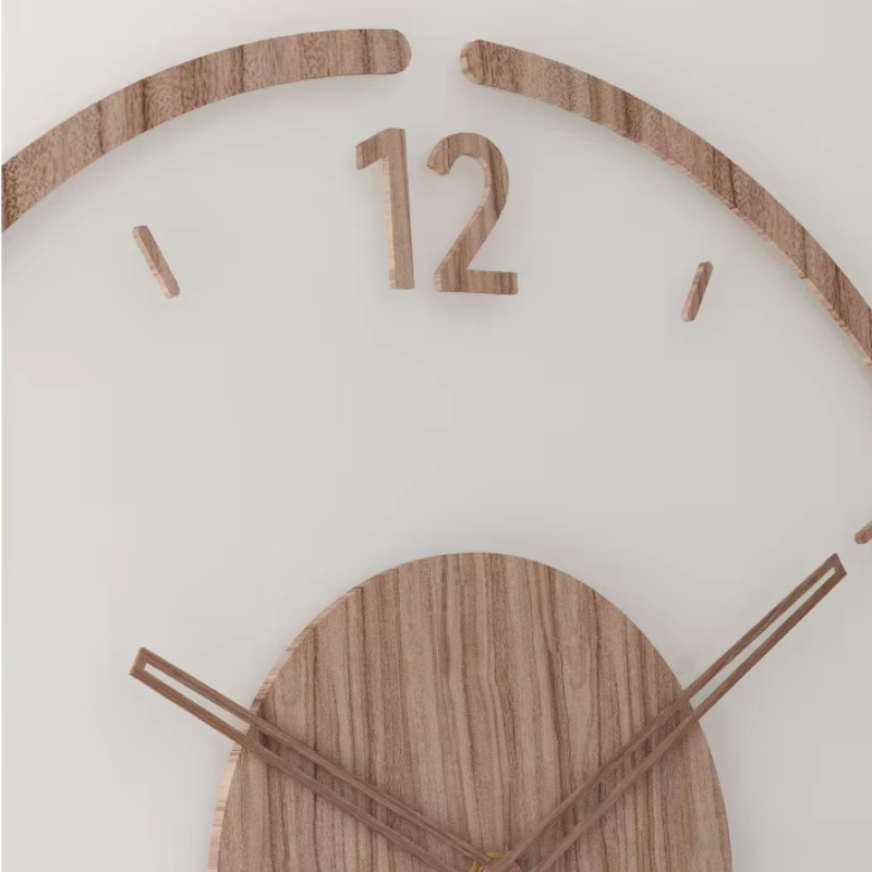 Reloj de pared minimalista FashionableClock — diseño de cuarzo silencioso