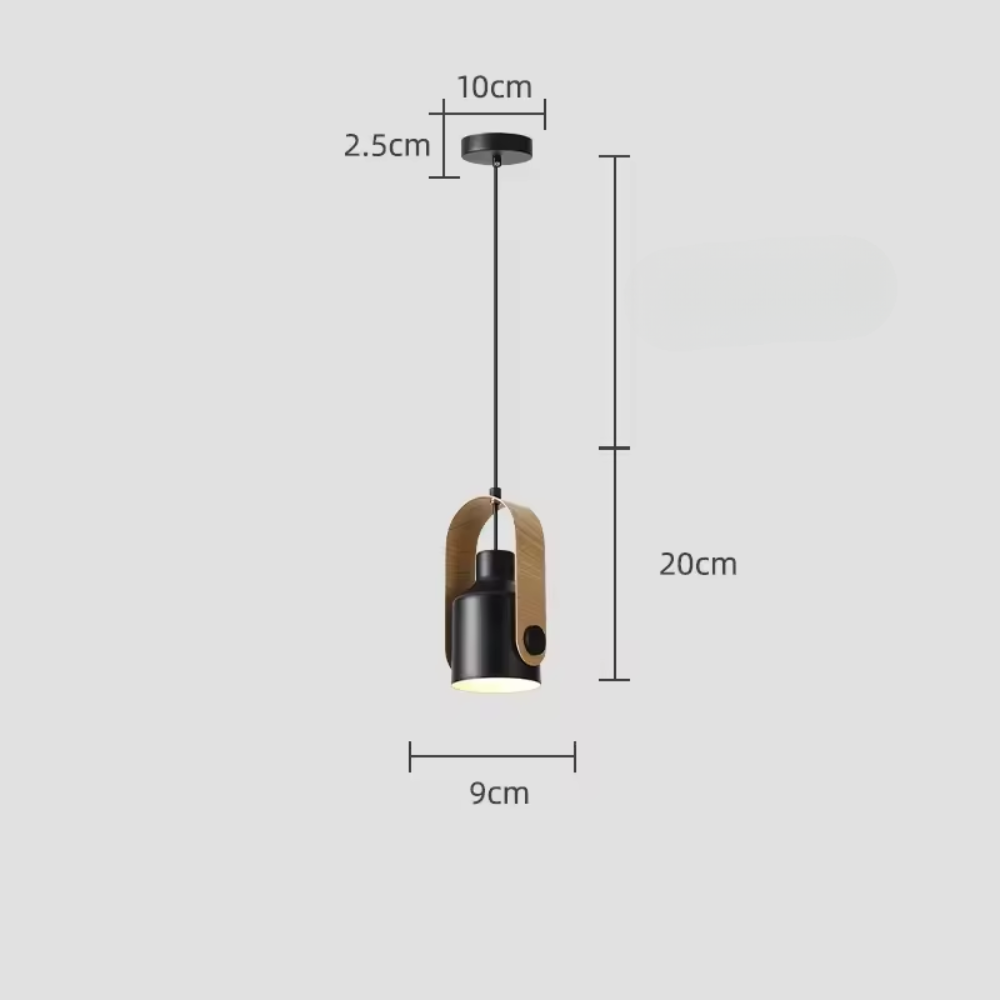 Asteri Nordic E27 Base Adjustable Spotlight Pendant Fixture