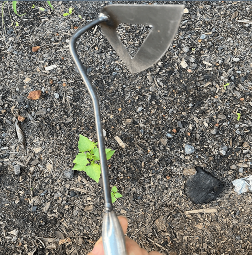 Enxada oca totalmente em aço para jardinagem | Filindra