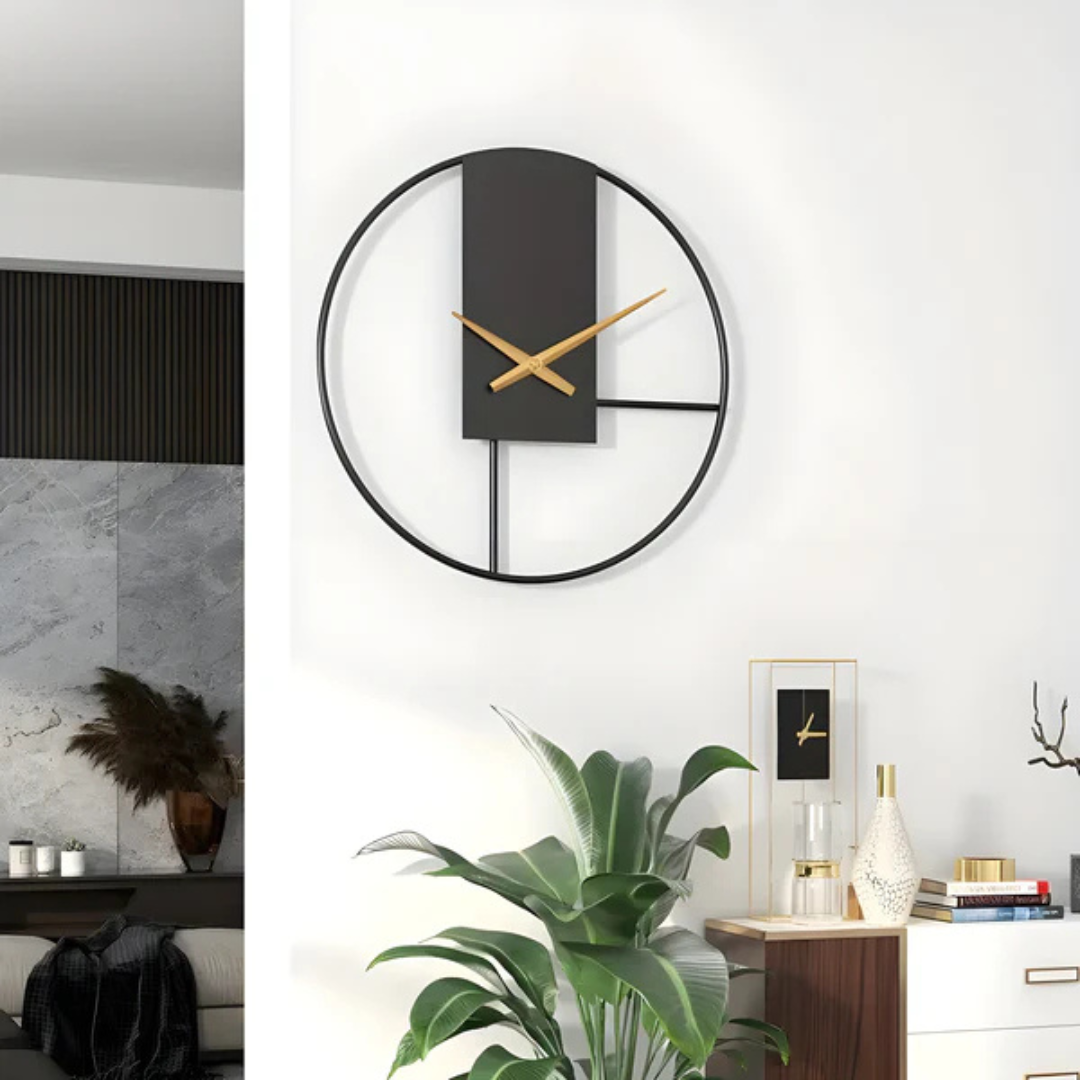 Aurelia Quiet Minimalist Wall Clock For Living Room Decor