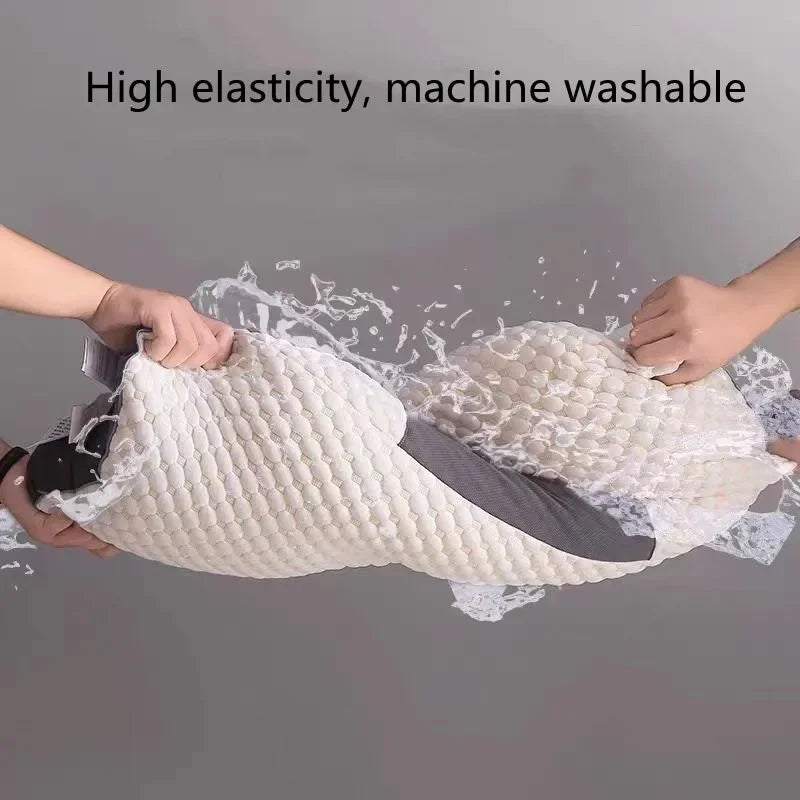 Eva 整形外科用コンター枕 - 人間工学に基づいたグレーのネックサポート