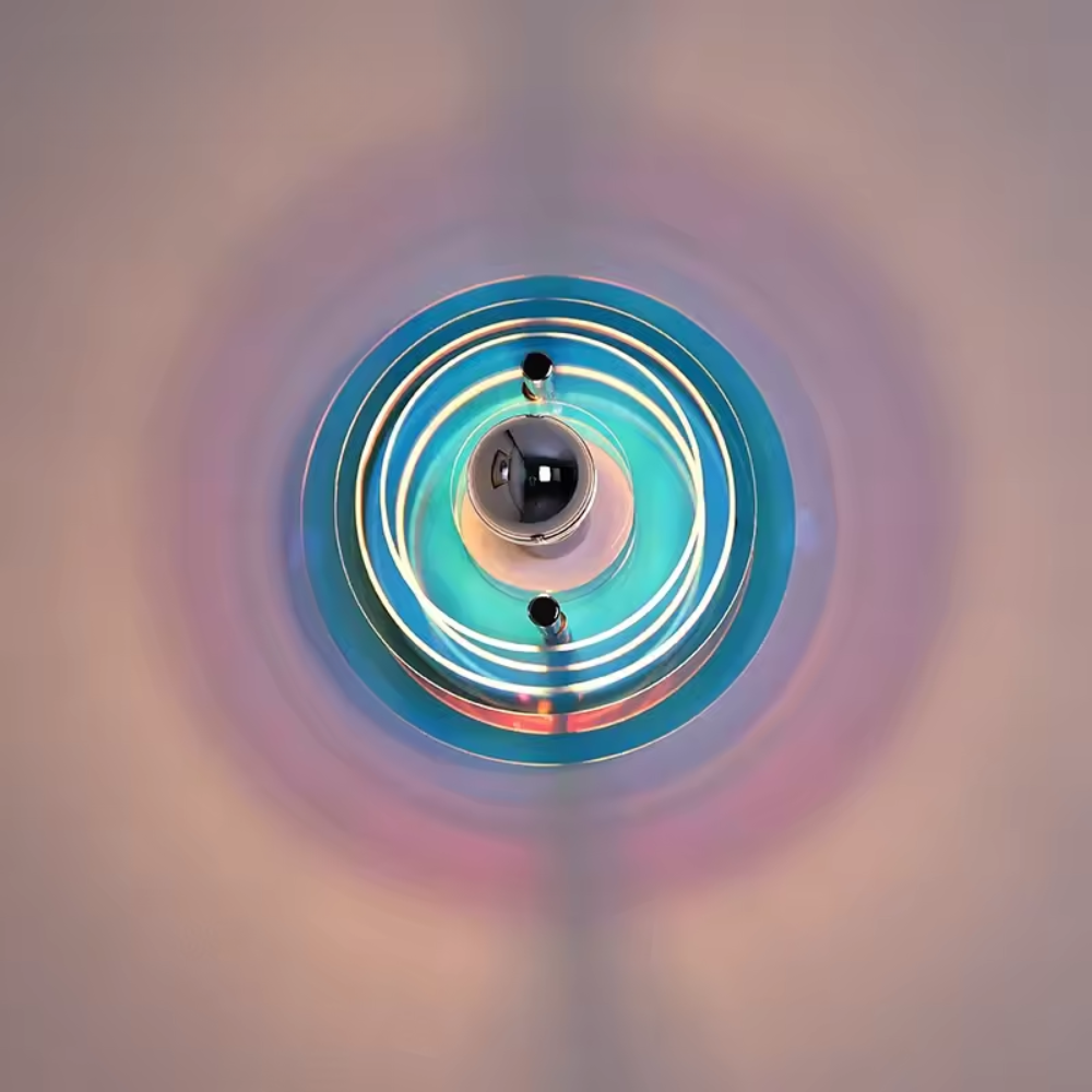 Asterra Multicolor Wall Sconce In Vintage Bauhaus LED Lighting