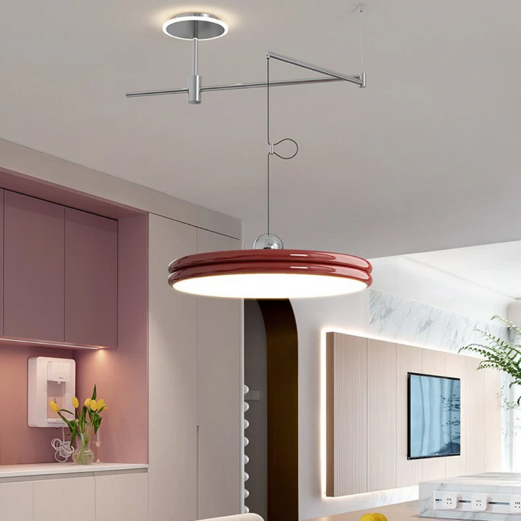 Nymera Rotating-Arm Pendant Light For Dining Areas Adjustable