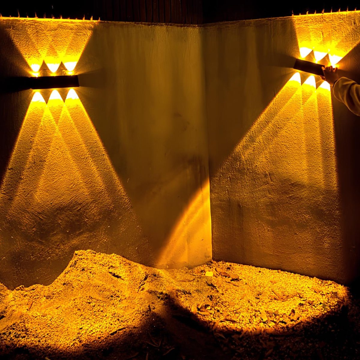 Applique murale solaire LED étanche SolarGuard — lampe d’extérieur