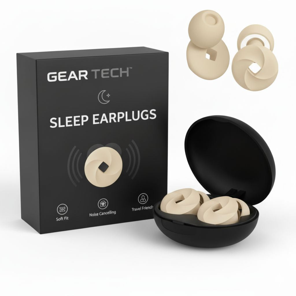SlumberNest Ear Plugs — 33 dB Noise Reduction