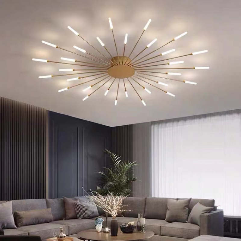 مصباح سقفي عصري Asterra Albina — يغطي غرفًا بمساحة من 10 إلى 15 m²