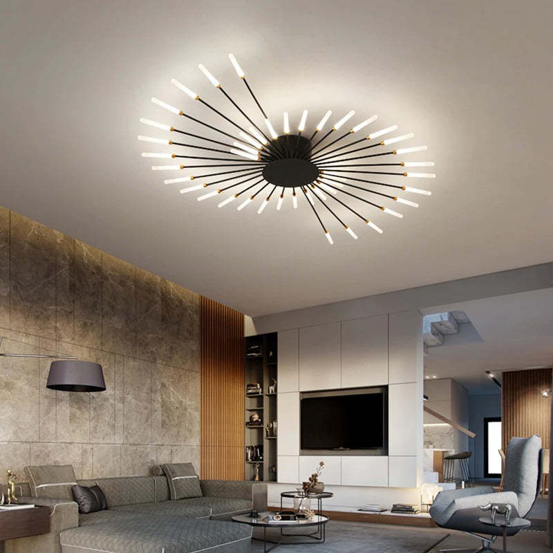 مصباح سقفي عصري Asterra Albina — يغطي غرفًا بمساحة من 10 إلى 15 m²