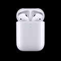 Bezprzewodowe słuchawki douszne 2. generacji, wodoodporne — dźwięk Bluetooth 5.3 i etui ładujące do iPhone’a