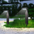 AuroraFlora Blumenförmige Solarleuchten für Garten, 2er-Set, IP65 wasserdichte LED-Lampen