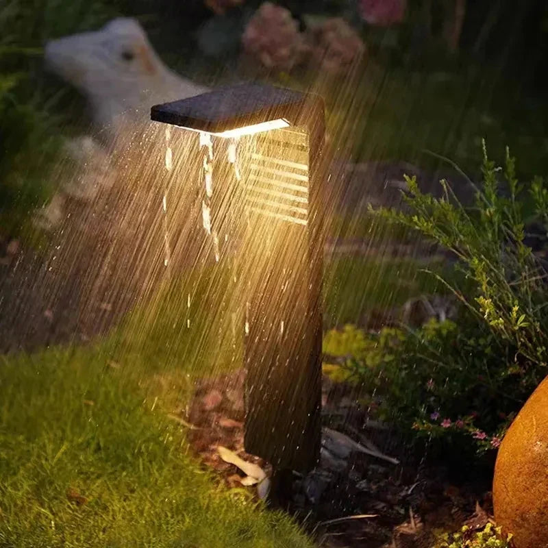 AuroraFlora Blumenförmige Solarleuchten für Garten, 2er-Set, IP65 wasserdichte LED-Lampen