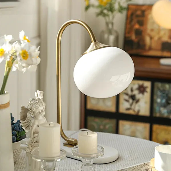 Lumenara Pendelleuchte mit Marshmallow-Glas-Akzentlicht