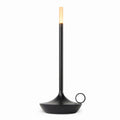 Lampada da tavolo a forma di candela con LED portatile — luce calda ricaricabile