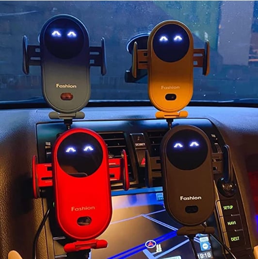 Automatic Car Phone Holder — Infrared Sensor, Auto-Open Arm