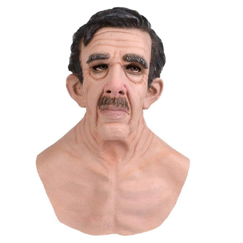 Realistic Latex Mask | Halloween Cosplay Costume | Full Face