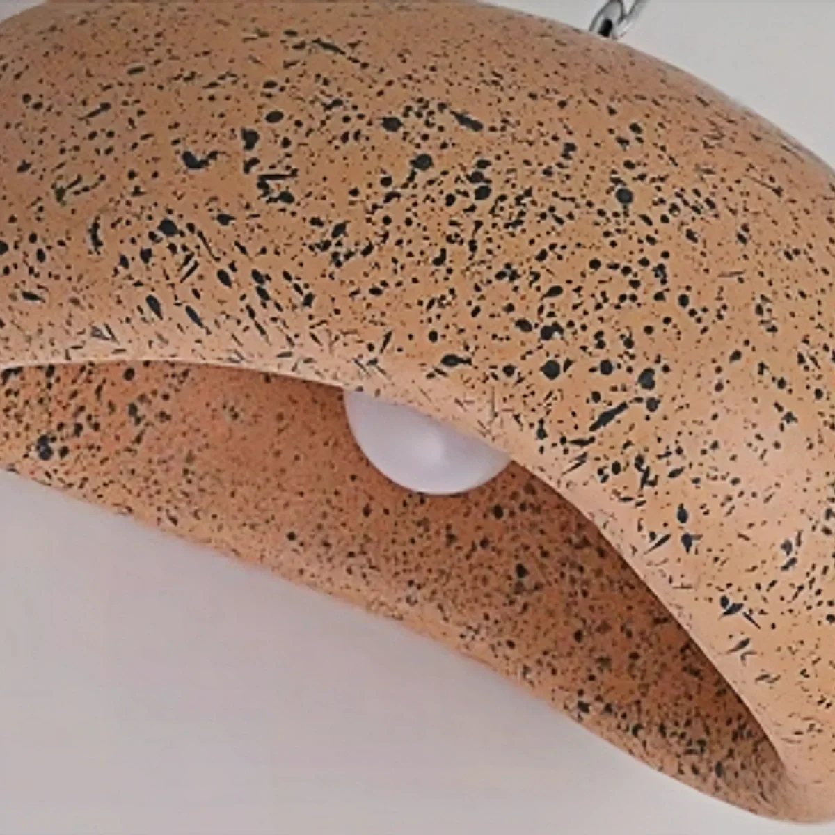 Modern Bread-Shaped Pendant Light – Resin/Acrylic in 4 Colors for Dining Room - Flindria