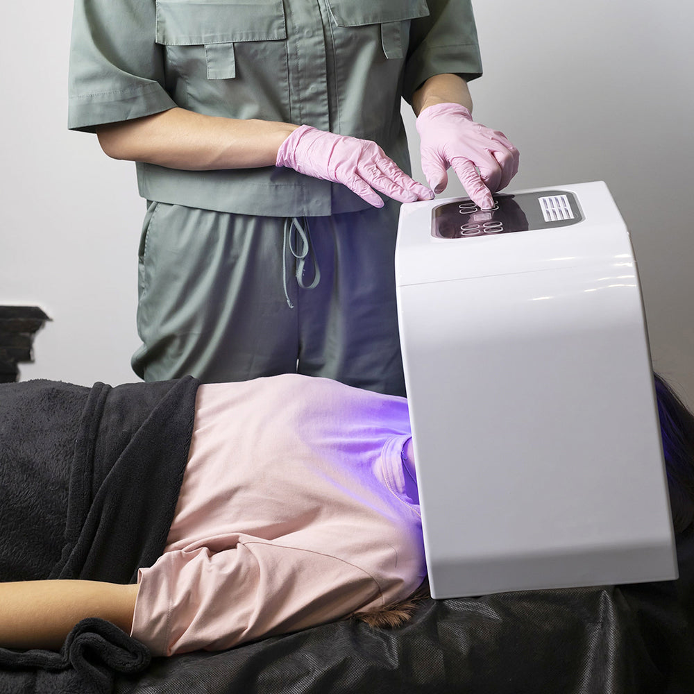 PDT-LED-Lichttherapiegerät mit 7 Farben — Hautverjüngung