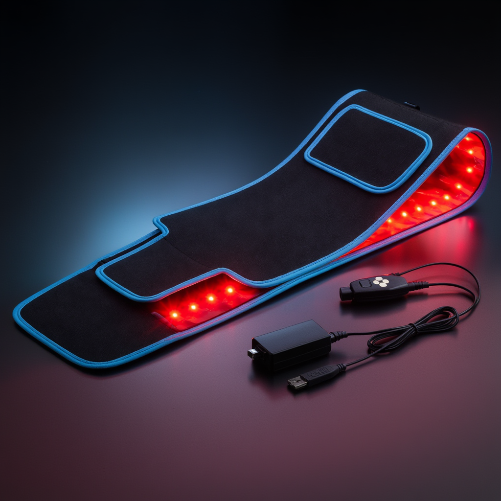 126 Präzisions-LED-verstellbarer Gürtel – 660-nm-Rotlicht- und 850-nm-Nahinfrarot-Wellenlängen