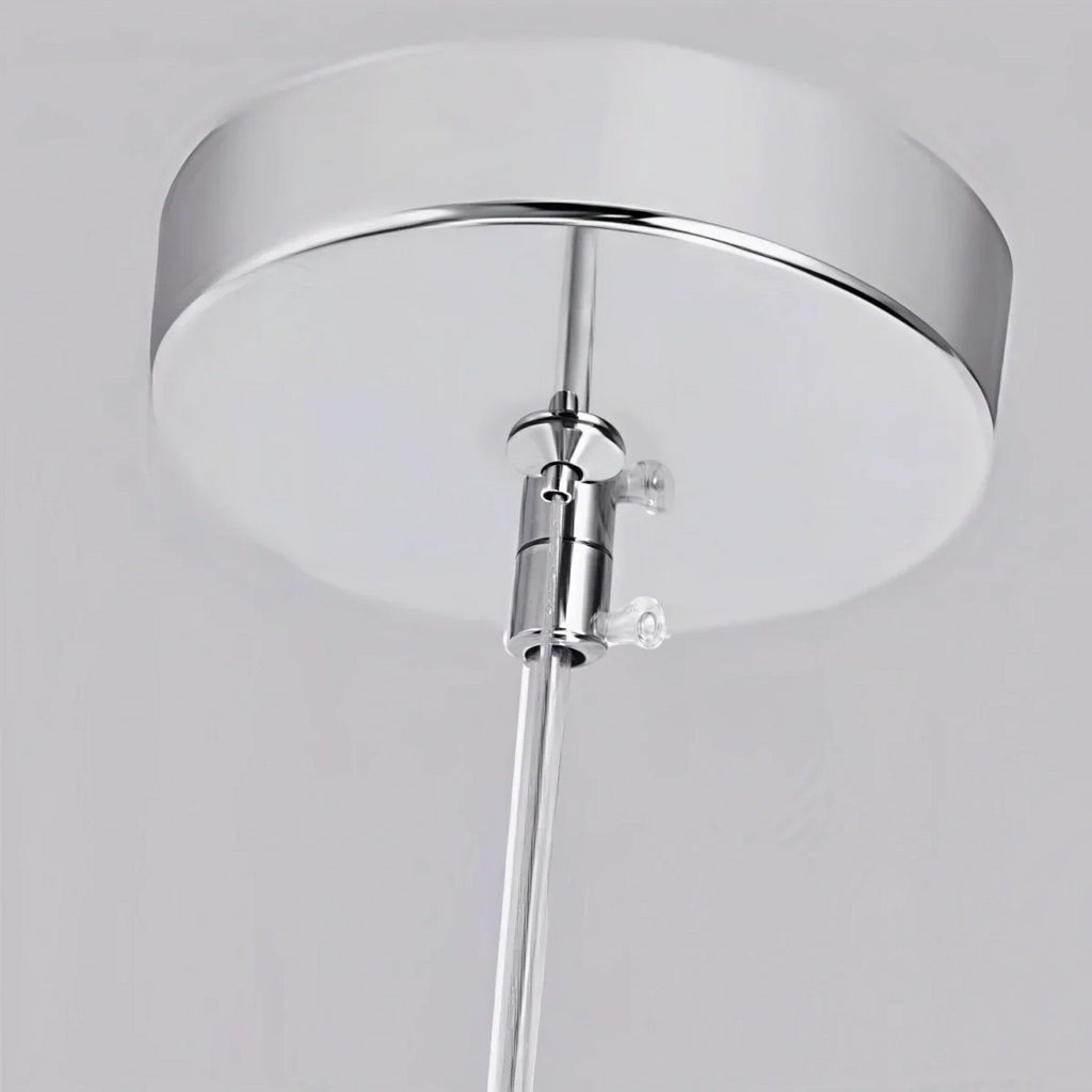 Modern Bread-Shaped Pendant Light – Resin/Acrylic in 4 Colors for Dining Room - Flindria
