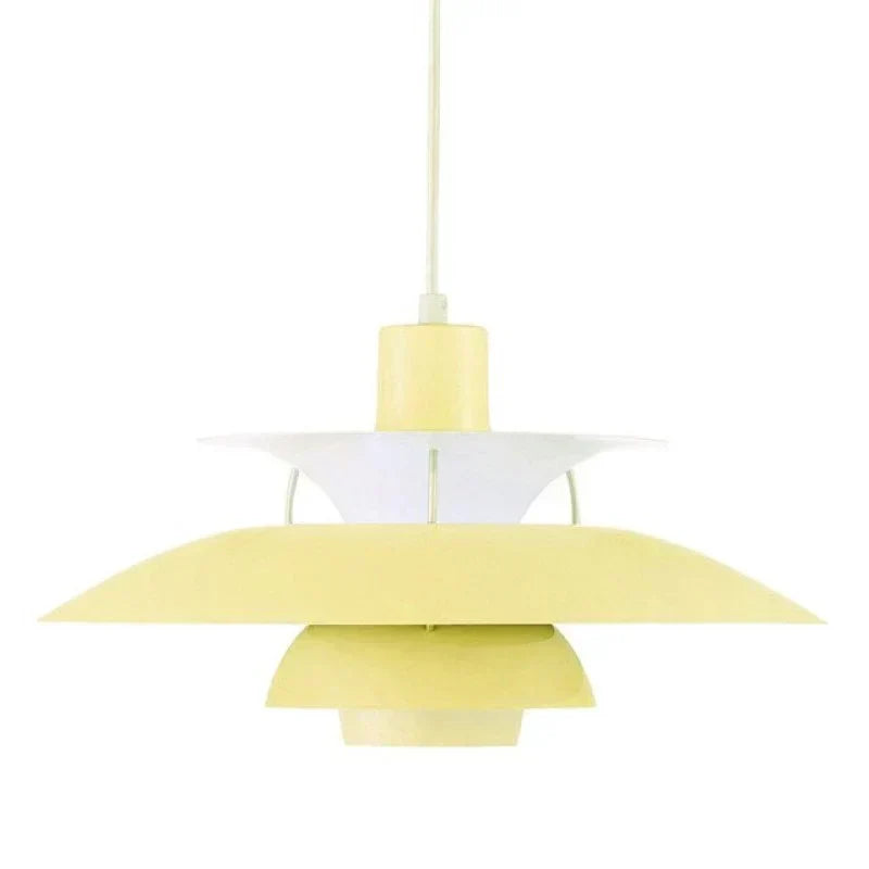 Morandi modern LED-hänglampa — färgglad skärm