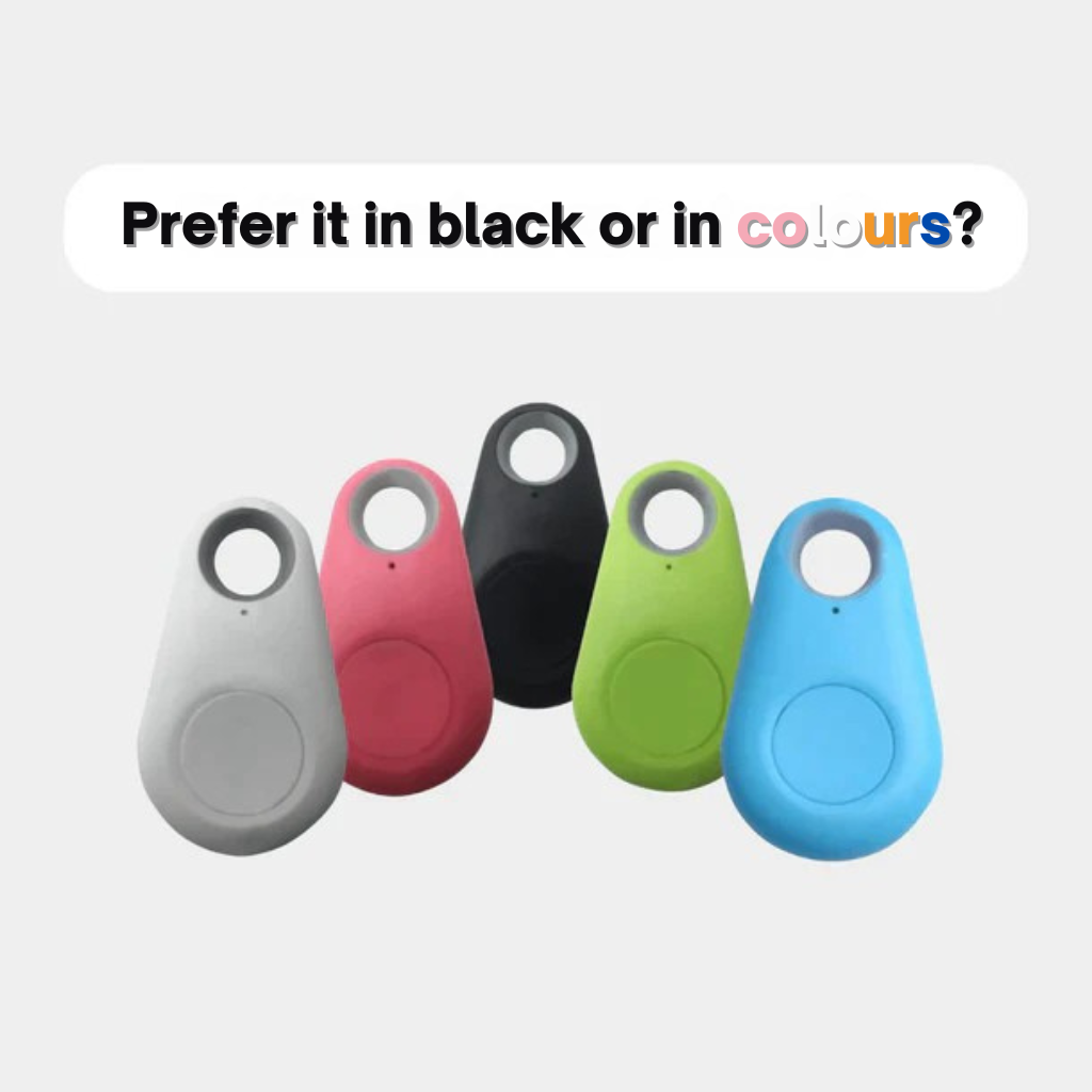 Kirra waterdichte gps-tracker voor honden — realtime locatie-updates, compatibel met Zoek mijn