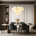 Asterra Nordic Glass Globe Pendant Light With Glass Shades