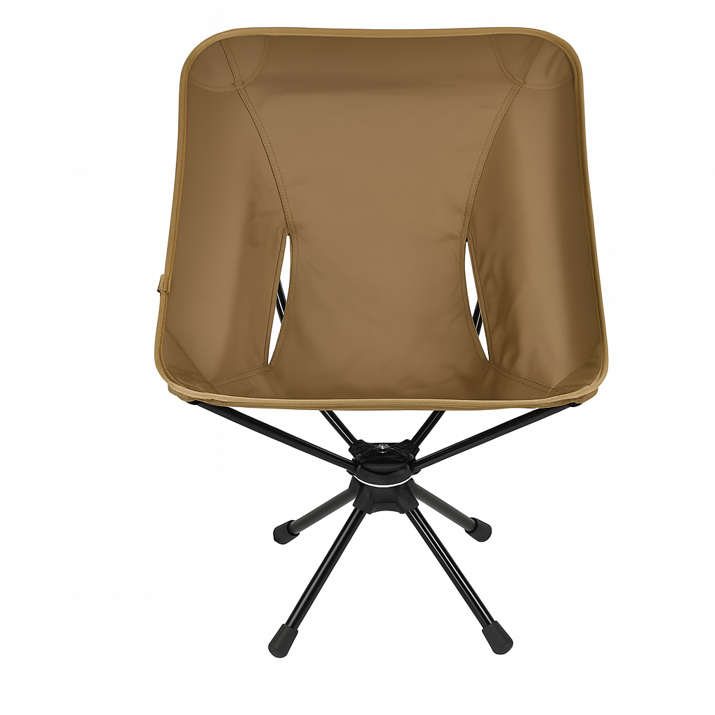Chaise de camping pivotante à 360° - installation rapide en 8 secondes