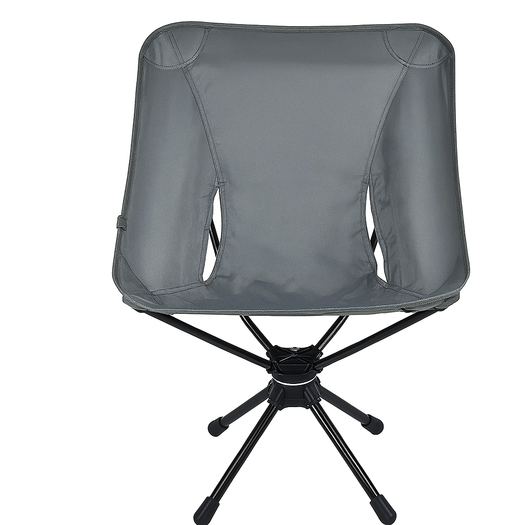 Chaise de camping pivotante à 360° - installation rapide en 8 secondes