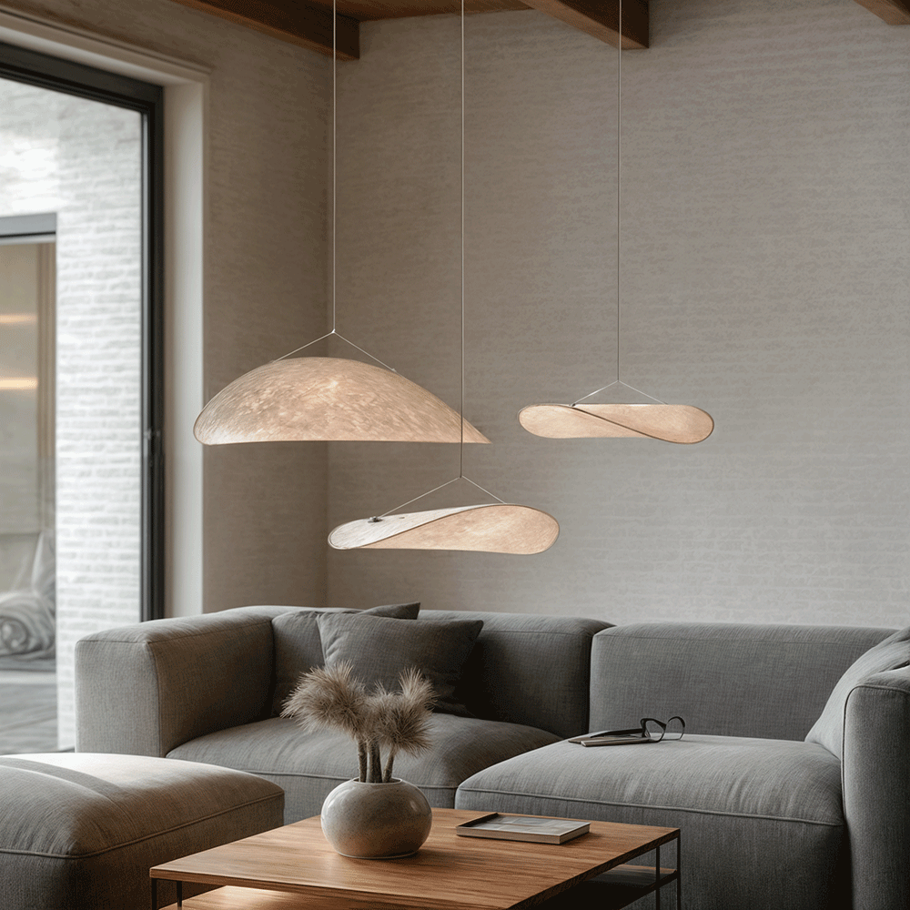 Vertigo Leaf Chandelier — Nordic LED Ambient Lighting