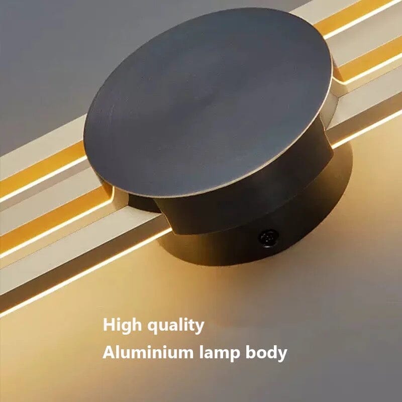 Bethnal Minimalistische Kupfer-Wandleuchte – Warm leuchtende Nachttischlampe