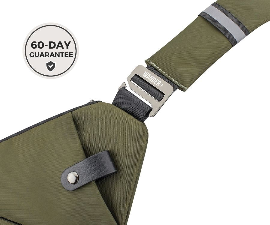 Anti-Theft Travel Bag — Concealed Zipper Design & Secure Front Pockets