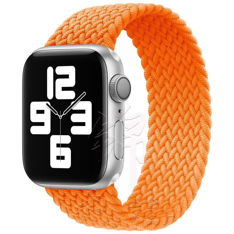 Geflochtenes Solo Loop Armband — zum Überstreifen für die Apple Watch