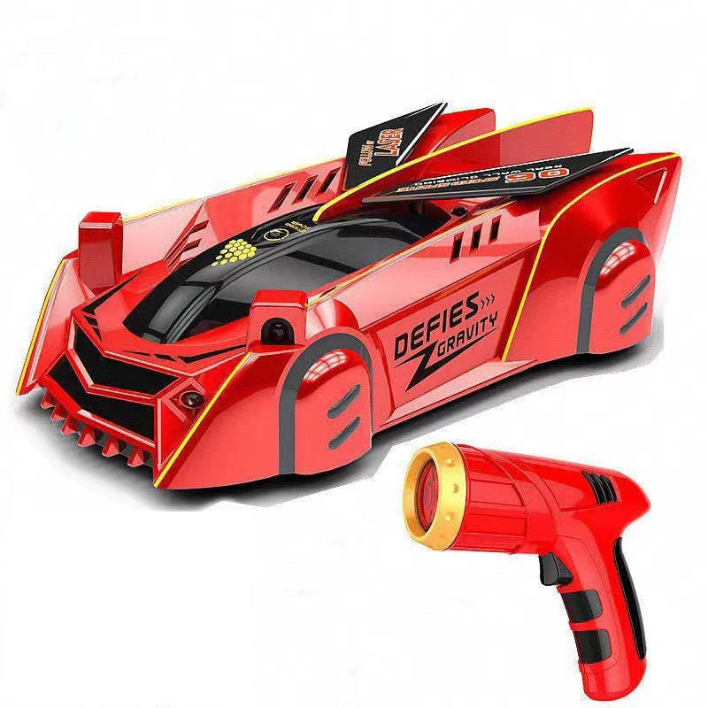 重力に逆らうレーザーRCカー - 壁を登るラジコンカー