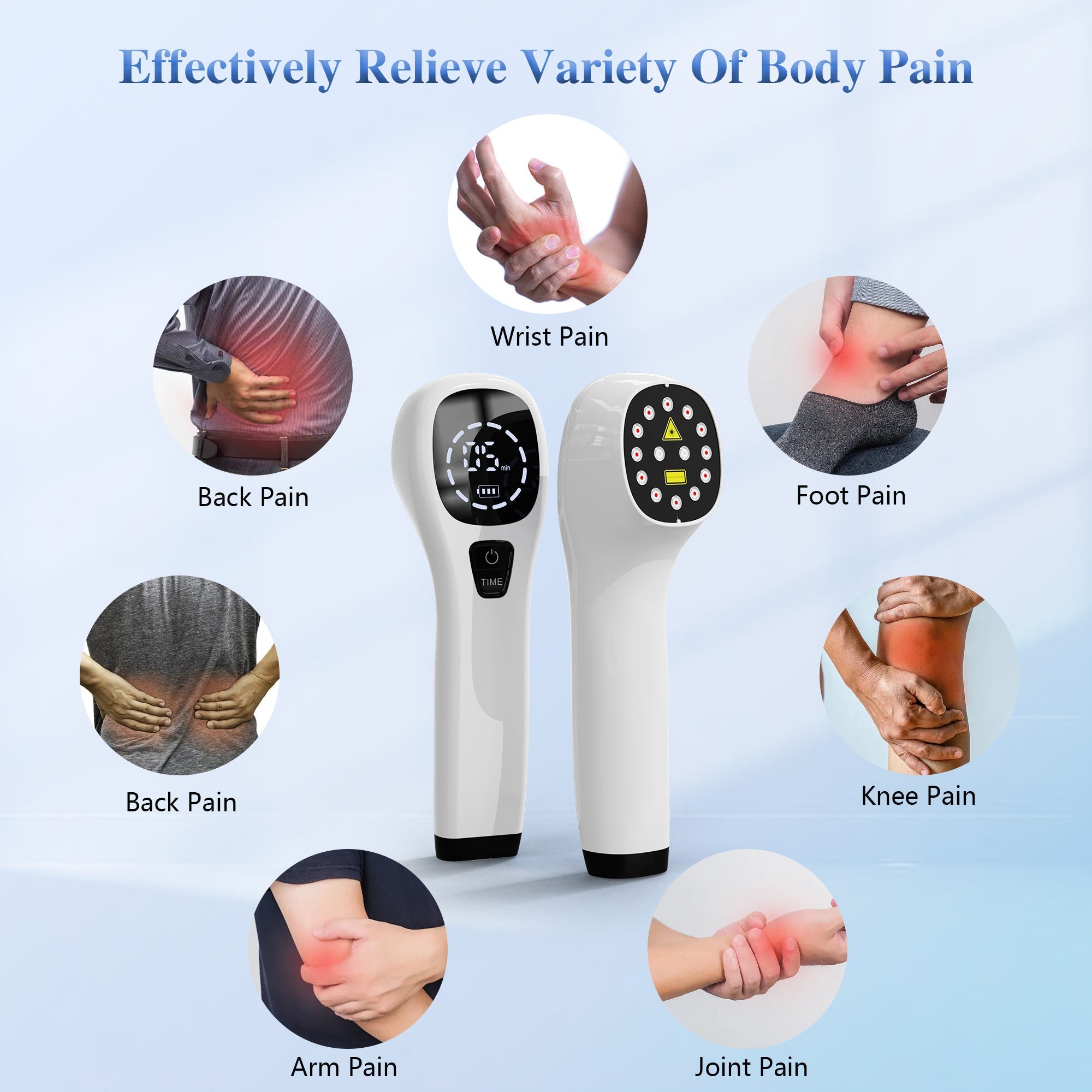 Handheld Portable Red Light Laser Therapy Device