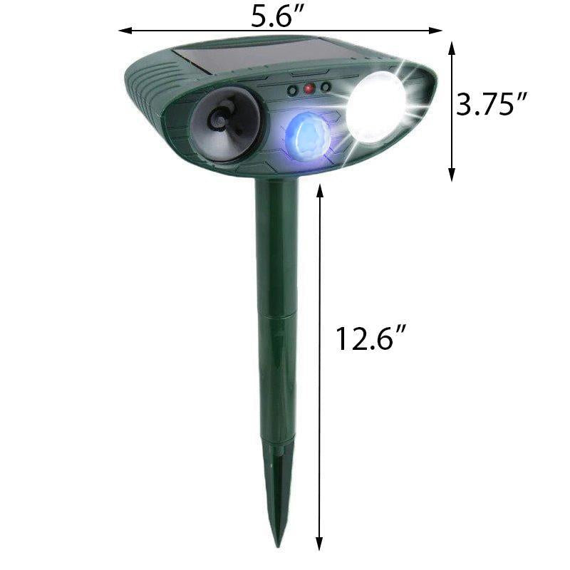 Dog Outdoor Solar Ultrasonic Repeller - Get Rid of Dogs in 48 Hours or It's FREE | Filindra