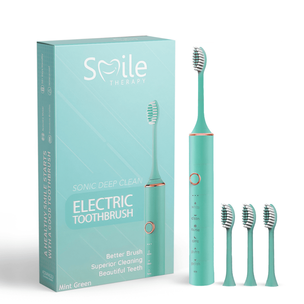Sonic Toothbrush — Six Modes, 18 Adjustable Intensity Levels